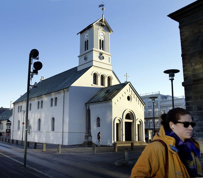 Dómkirkjan í Reykjavík.