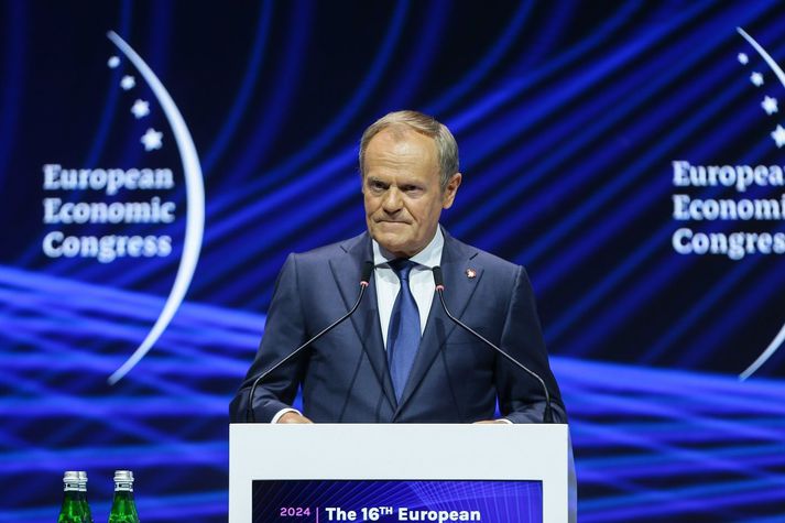 Donald Tusk er forsætisráðherra Póllands.