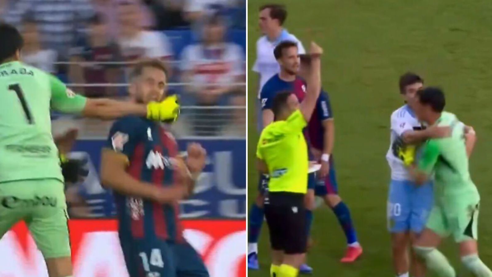 Missti stjórn á skapi sínu og réðst á mót­herja