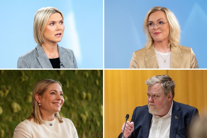 Bein útsending hefst úr Smiðju á Alþingi klukkan 13:20. Fréttamennirnir Sunna Sæmundsdóttir og Elísabet Inga Sigurðardóttir stýra útsendingunni en meðal annars verður rætt við Kristrúnu Frostadóttur, Guðrúnu Hafsteinsdóttur, Lilju Dögg Alfreðsdóttur og Sigmund Davíð Gunnlaugsson. 