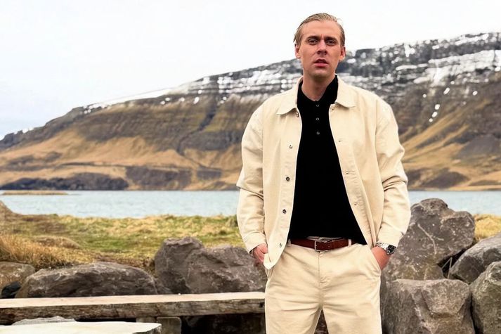 Aron Ingi gekk í gegnum erfiðasta ár lífs síns í fyrra og er núna að tjá sig í gegnum tónlistina. 