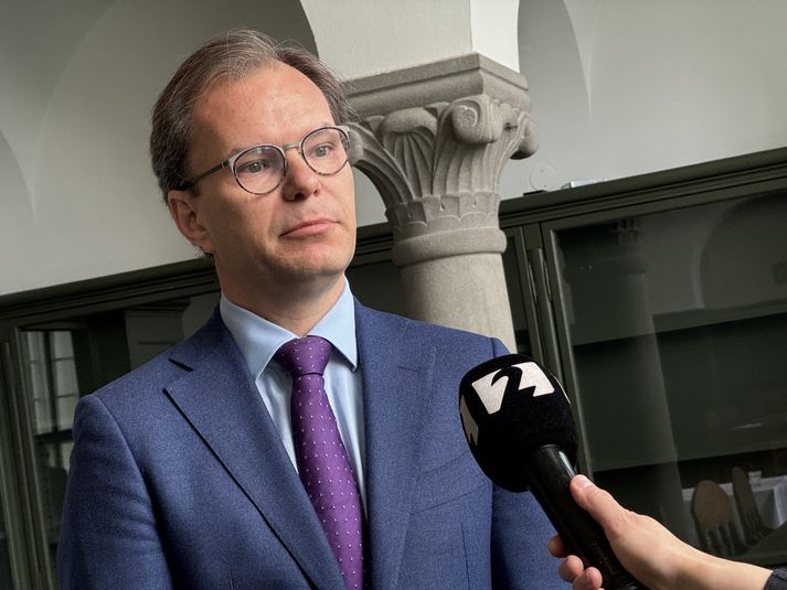 Magnus Saxegaard formaður sendinefndar AGS.
