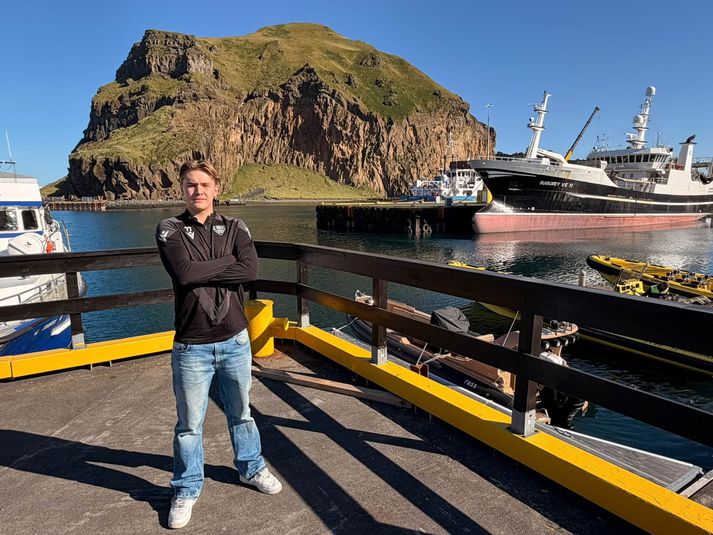 Magnús Dagur Jónatansson er fluttur til Vestmannaeyja og tilbúinn að láta til sín taka með ÍBV.