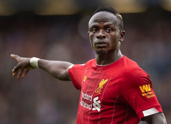 Sadio Mane í leik með Liverpool á leiktíðinni en hann hefur verið einn besti maður liðsins.