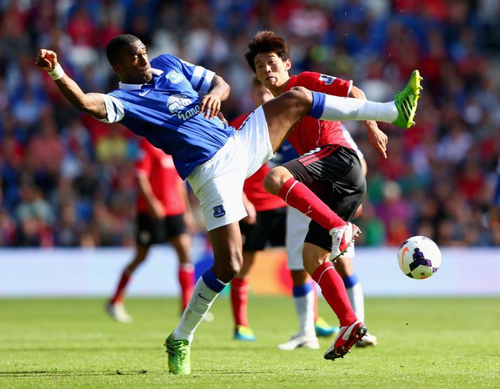 Úr leik Cardiff og Everton.