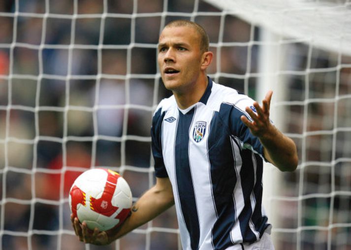 Roman Bednar í leik með West Brom.