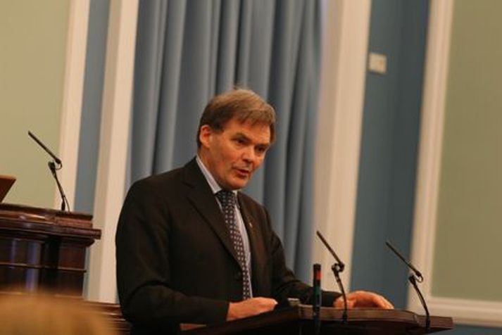 Pétur Blöndal segir að það sé allt of mikið óðagot í þinginu. Mynd/ GVA.
