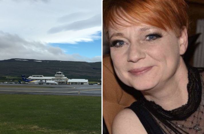 Formaður Brakkasamtakanna átti flug frá Egilsstöðum en þurfti að breyta því skyndilega.