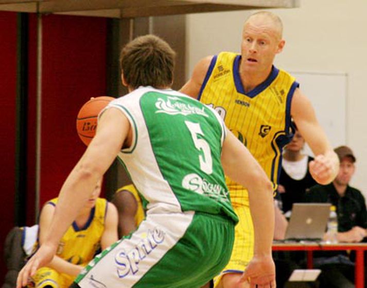 Páll Axel Vilbergsson fór á kostum með Grindavík gegn Njarðvík. Mynd/Víkurfréttir