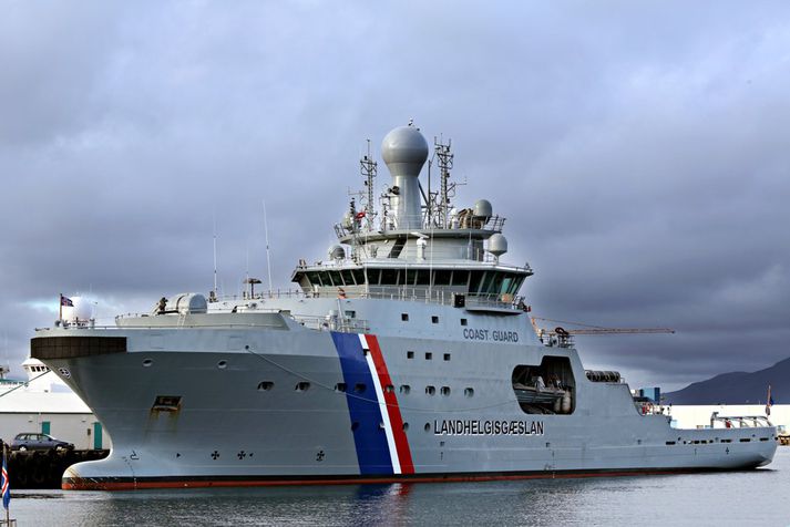 Varðskipið Þór kom til landsins í október 2011.