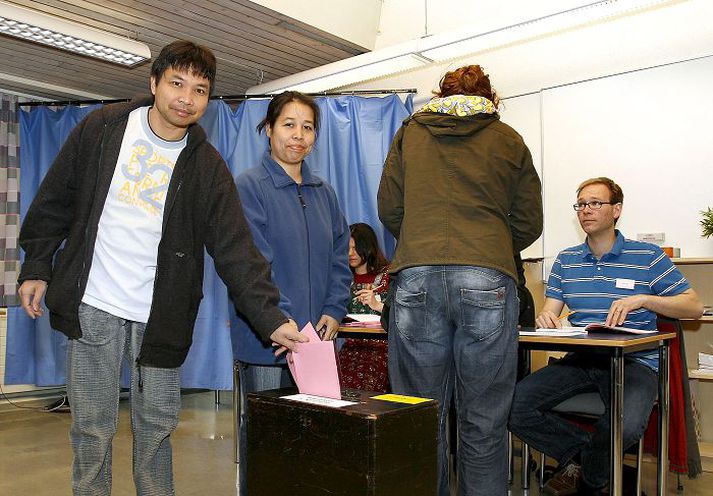 Kjósendum á kjörskrá hefur fjölgað um 3,5% frá Alþingiskosningunum 2009.