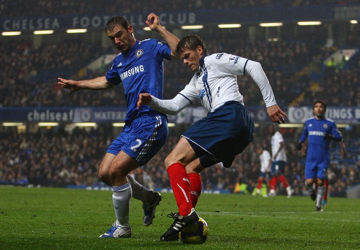 Hermann í leik gegn Chelsea í desember 2009.