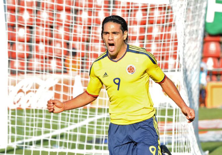 Falcao fagnar marki í Suður-Ameríkukeppninni, Copa America.