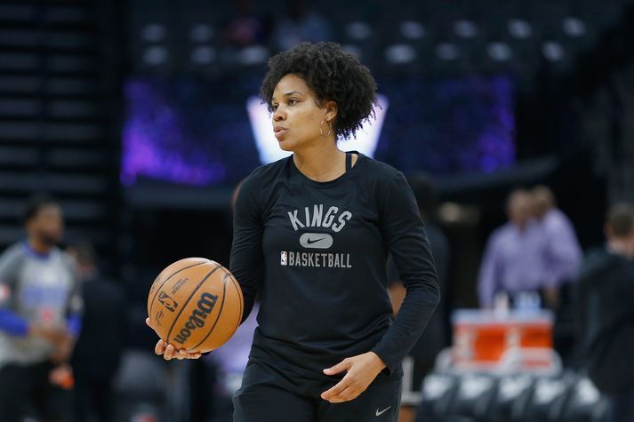 Lindsey Harding gæti orðið fyrsta konan til að taka við NBA-liði.