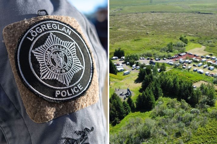 Allt fór á besta veg og lögreglan hafði upp á gestunum óboðnu.