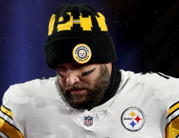 Það er óvenjulega mikil press á Ben Roethlisberger og félögum í Pittsburgh Steelers í dag þrátt fyrir að sæti í úrslitakeppninni sé tryggt.