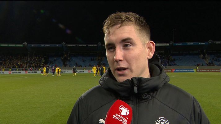 Ísak Bergmann segir íslenska liðið hafa gert barnaleg mistök. 