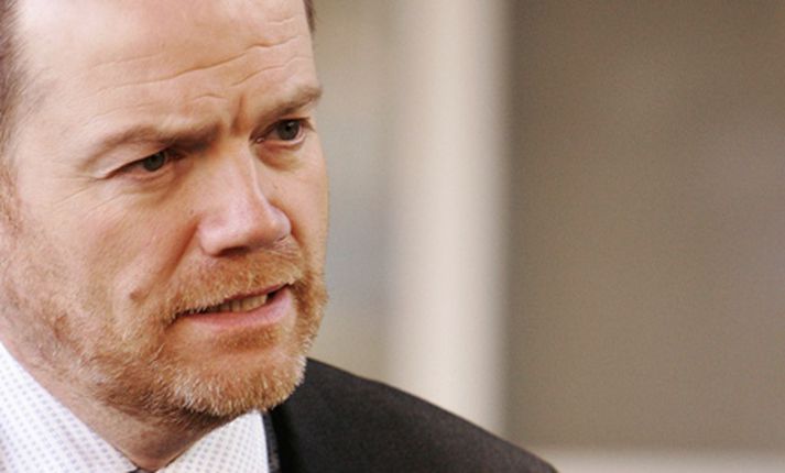 Mark Thompson er forstjóri BBC. Mynd/ AFP.