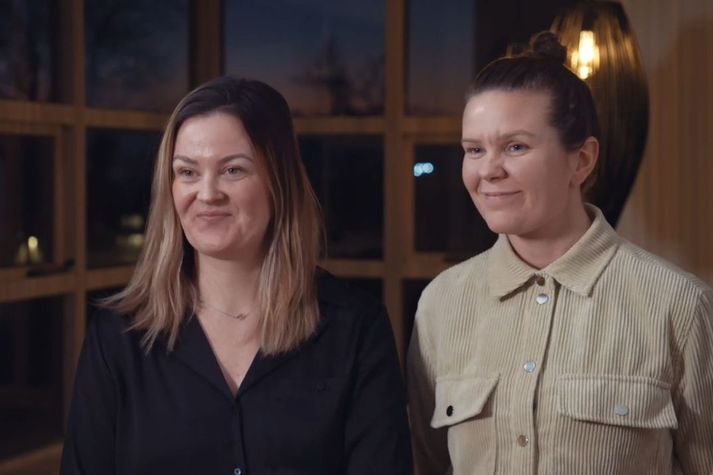 Helga Lóa og Valgerður leyfðu Stöð 2 að fylgjast með fasteignaleitinni.