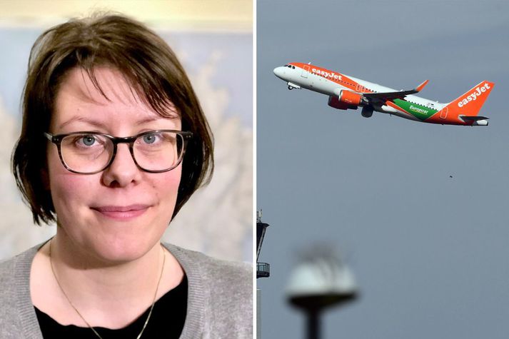 Easyjet er eitt þeirra flugfélaga sem hafa gert veðurathuganir en hefur nú kyrrsett flota sinn vegna kórónuveirufaraldursins. Elin Björk Jónasdóttir, veðurfræðingur, segir að gagnaskorturinn gæti komið niður á skammtímaveðurspám.