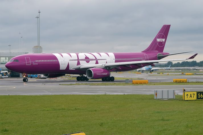 WOW air keypti í fyrra þrjár breiðþotur af gerðinni Airbus A330.