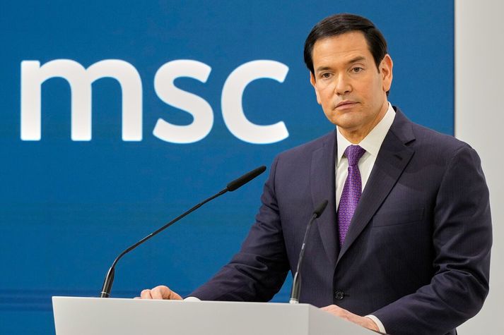 Marco Rubio, utanríkisráðherra Bandaríkjanna, segir að Bandaríkin verði ávallt afkvæmi Evrópu.