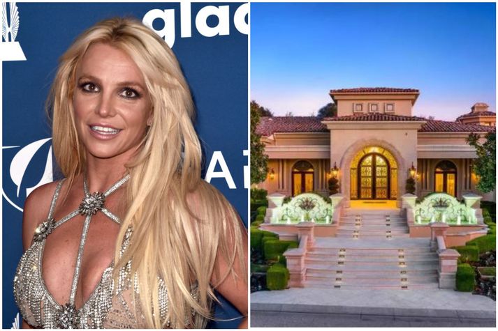 Britney hefur selt heimili sitt í Calabasas í Kaliforníu, þar sem margar af stærstu stjörnum Bandaríkjanna búa.