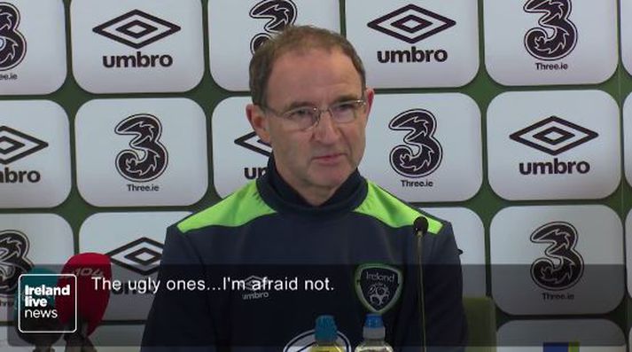 Martin O'Neill er landsliðsþjálfari Íra.