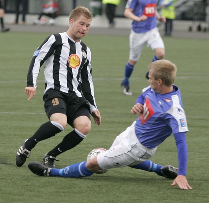 Óskar Örn Hauksson í leik með KR.