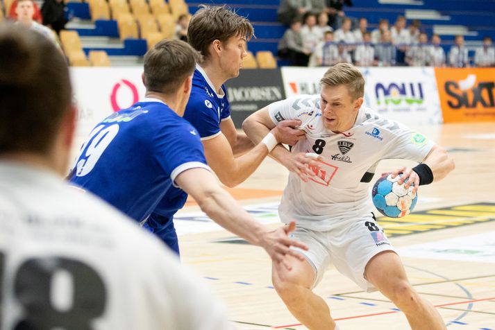 Fannar Þór Friðgeirsson í leik með ÍBV á móti Stjörnunni.