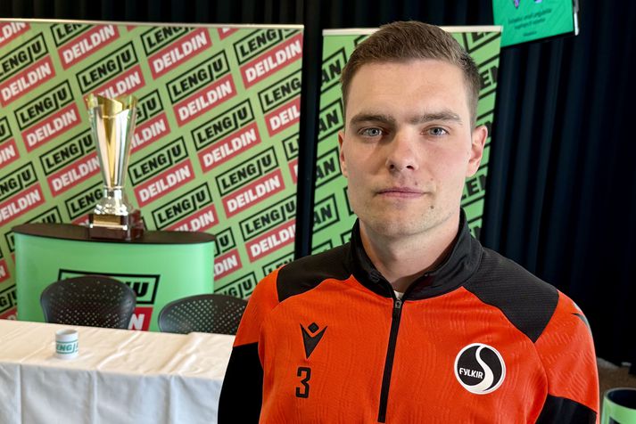 Arnór Breki Ásþórsson, fyrirliði Fylkis.