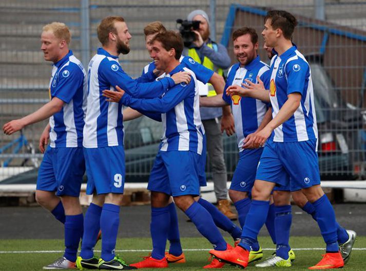 Stjarnan er í fínni stöðu eftir 2-2 jafnteflið í Skotlandi.