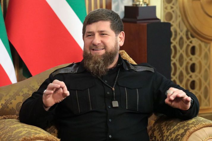 Ramzan Kadyrov, leiðtogi Téténíu, segir enga samkynhneigða menn að finna í lýðveldinu.