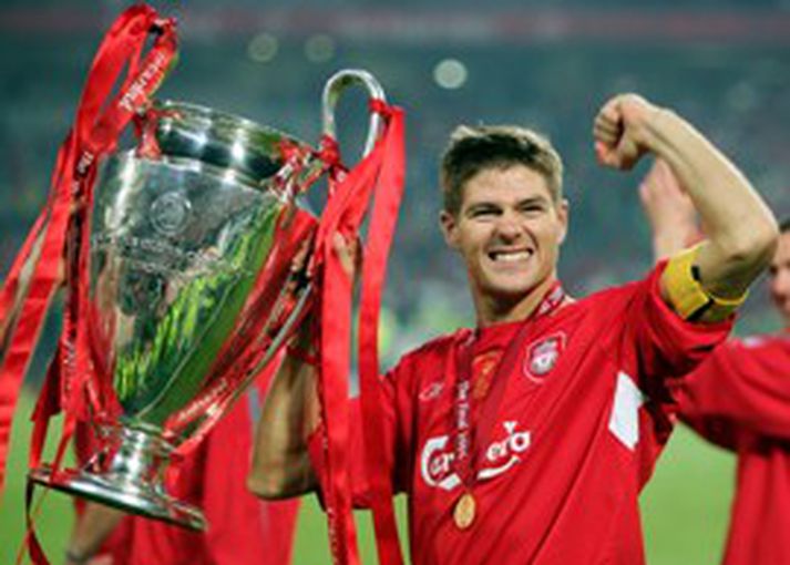 Steven Gerrard og félagar eiga góðar minningar frá Istanbul