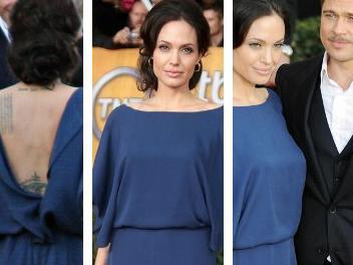 Angelina Jolie og Brad Pitt.