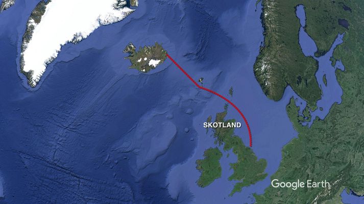 Sæstrengurinn yrði mögulega sá lengsti í heimi og færi á milli meginlands Englands og Íslands.