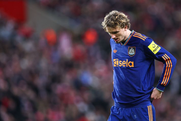 Sjálfsmark Nicks Woltemade tryggði Sunderland sigur á Newcastle United.