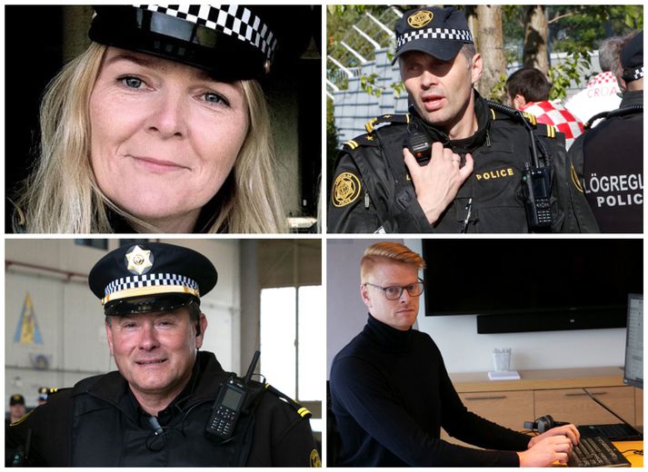 Elín, Kristján Helgi, Guðbrandur og Ævar Pálmi hafa verið skipuð í nýjar stöður.