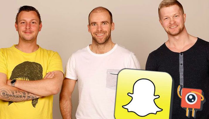 Strákarnir verða vonandi virkir á Snapchat.