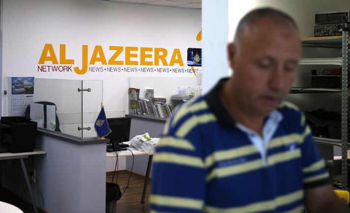 Skrifstofu al-Jazeera í Jerúsalem verður lokað nái ísraelsk yfirvöld sínu fram.