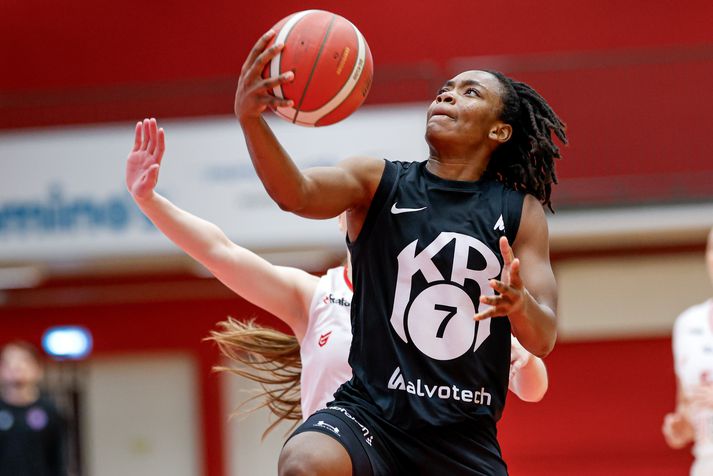 Haukar KR. Bónus deild kvenna 2025 körfubolti KKÍ.