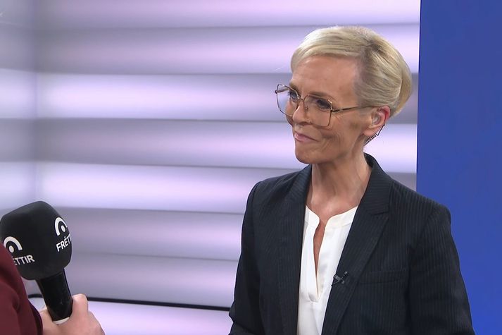 Jóhanna Vigdís hefur trú á fréttastofu sinni og þjóðinni.