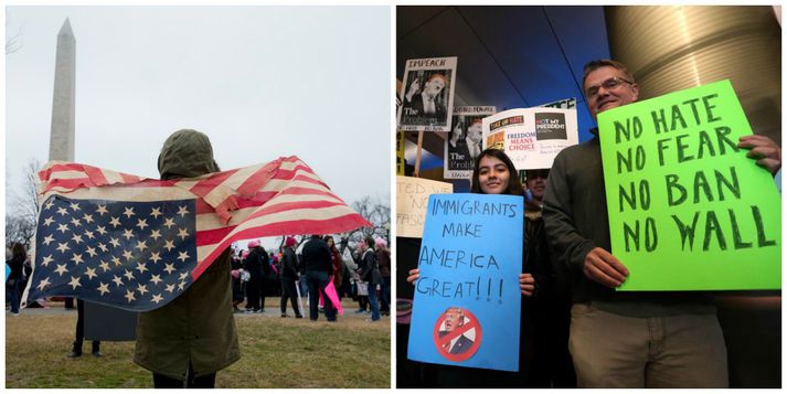 Fuad Zharef og Nael Zanor eru meðal þeirra þúsunda einstaklinga sem tilskipun Trump hafði áhrif á.