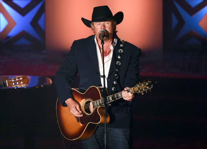 Toby Keith á tónlistarhátíð í New York árið 2015. 