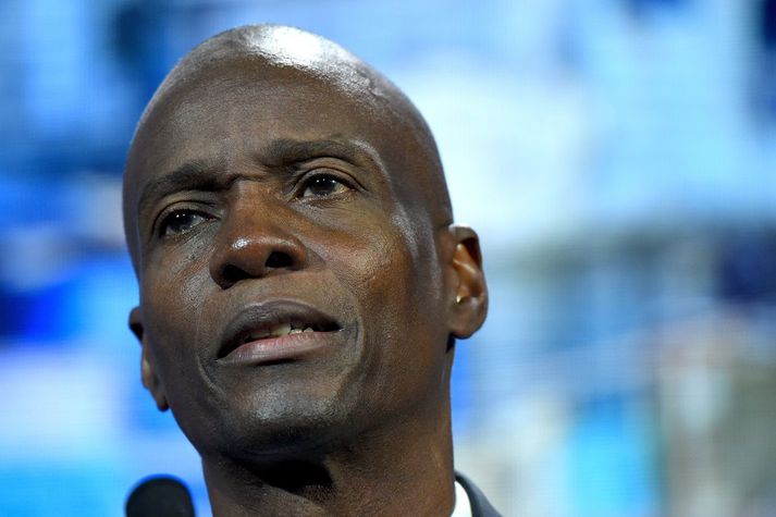 Jovenel Moise, forseti Haítí.