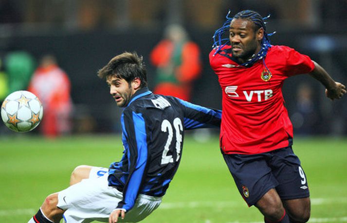 Vagner Love í leik með CSKA Moskvu.