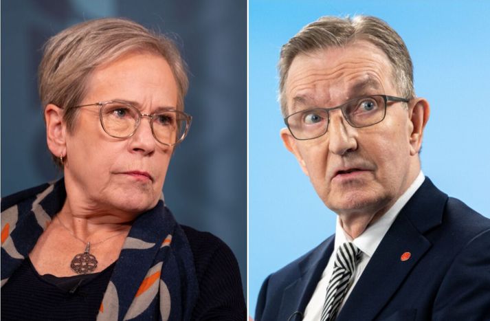 Ingibjörg Sólrún kastaði heldur kaldri kveðju á Guðmund Árna í kosningasjónvarpi Rúv í nótt, eftir að hann hafði gengist við ábyrgð sinni á slakri niðurstöðu úr kosningum Samfylkingar í Hafnarfirði.
