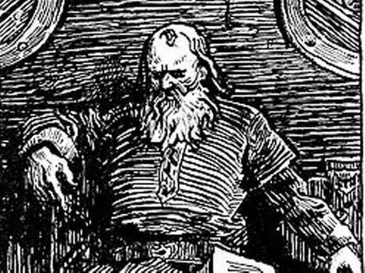 Svona kemur Snorri ófáum Íslendingum fyrir sjónir; af mynd í kennslubókum í sögu.