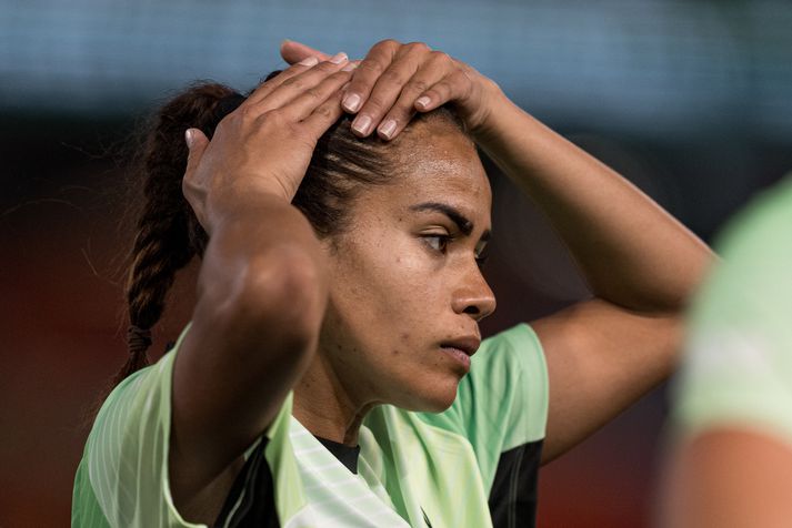 Mary Fowler lýsti sérstökum aðstæðum eftir síðasta leik hennar með franska félaginu Montpellier.