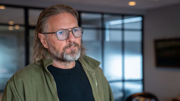 Óskar Einarsson, formaður Flugvirkjafélags Íslands. 